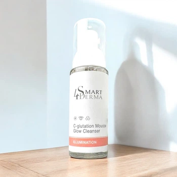 Осветляющая пенка с витамином С и глутатионом Smart4Derma Brightening Foam Vitamin C & Glutathione 80ml