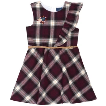 Платье для девочки Chicco 090.03546.078 98 см Бордовый