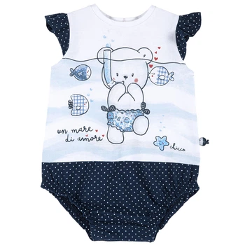 Боди для девочки Chicco 090.50791.038 74 см Белый/Синий