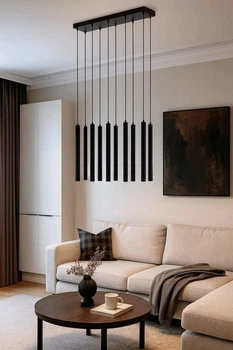 Люстра потолочная MLYN 5538-10 черный LIGHT SET