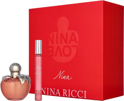 Набір для жінок Nina Ricci Nina Туалетна вода 50 мл + Мініатюрка Туалетна вода Roll on 10 мл (3137370359517)