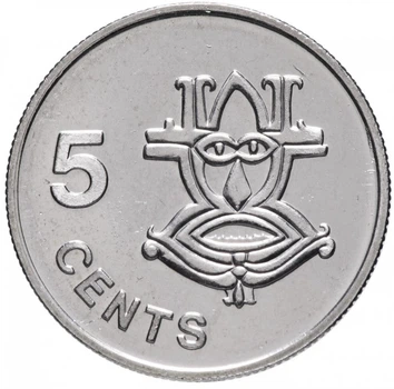 Монета Соломоновы острова 5 центов 1996 UNC (KM#26a)