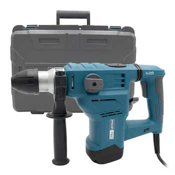 Мощный ударный перфоратор PROFI-TEC RH1500P5 : 1500 Вт, 5 Дж, набор буров (007084)