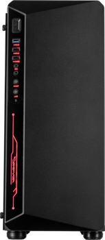 Корпус Inter-Tech C-3 Saphir RGB Black (C-3 Saphir) Б/В
