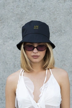 Жіноча Панамка З Принтом Crown Black L (8049888)