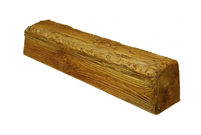 Балка поліуретанова DECOWOOD Рустик EQ 007 (4 м) classic 6х9 Світлий