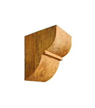 Консоль балки поліуретанова DECOWOOD Модерн ED 015 classic 19х17 Світлий