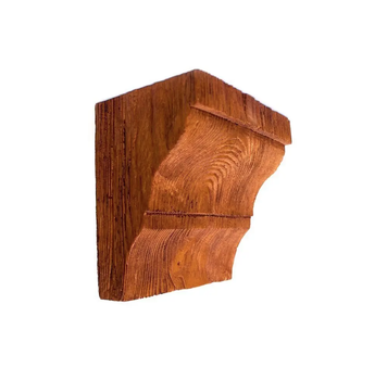 Консоль балки полиуретановая DECOWOOD Рустик EQ 035 classic 19х13 Светлый