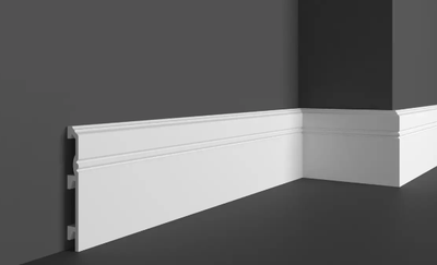 Плинтус полимерный Grand Decor HCR 512 Жесткий 2000 мм