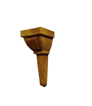 Консоль балки полиуретановая DECOWOOD E 046 classic 14х13 Светлый