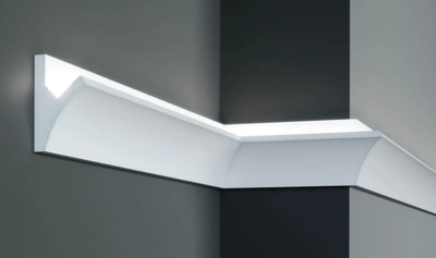 Карниз для LED освещения серия D Tesori KD 407 1150 мм