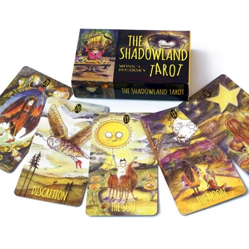 Карты Таро Страны Теней Shadowland Tarot Колода для предсказаний 78 шт на английском языке