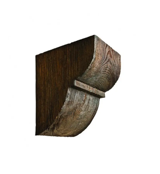 Консоль балки поліуретанова DECOWOOD Модерн ED 015 classic 19х17 Темний