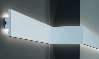 Молдинг для LED освещения Tesori KD 502 серия D 1150 мм