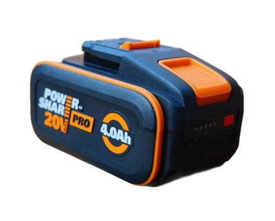 Аккумулятор Worx WA3553 20V 4.0Ач Батарея для электроинструмента
