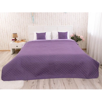 Покрывало двусторонее Руно 220x240 см - Violet фиолетовый/сиреневый (21221)