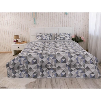 Покрывало двусторонее Руно 150x212 см - Абстракция (20972)