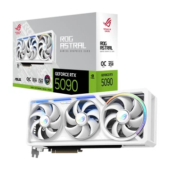 Відеокарта ASUS GeForce RTX 5090 ROG Astral 32GB GDDR7 White OC Edition (ROG-ASTRAL-RTX5090-O32G-WHITE)