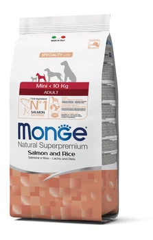Сухой корм MONGE DOG Mini Adult лосось з рисом - 2,5 кг