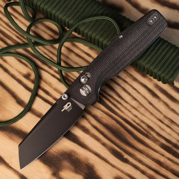 Ніж Складаний BESTECH SLASHER BG43A-2 Micarta
