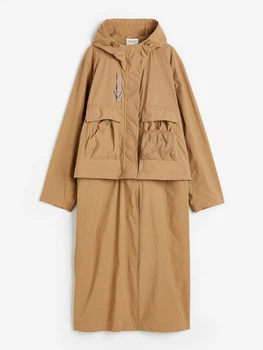 Плащ H&M M темно бежевий 7071123776