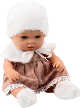 Пупс Lean Toys у сукні Beige 30 см (5905991055822 )