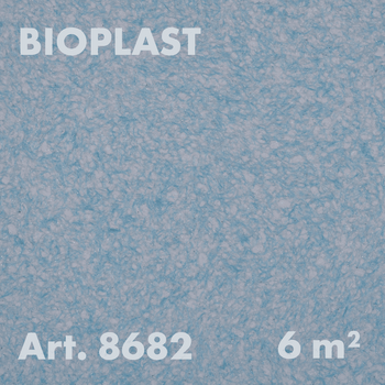 Жидкие обои Bioplast Арт. 8682, 1кг, 6 м², целлюлозное волокно, бирюзовый (нежный бирюзовый)