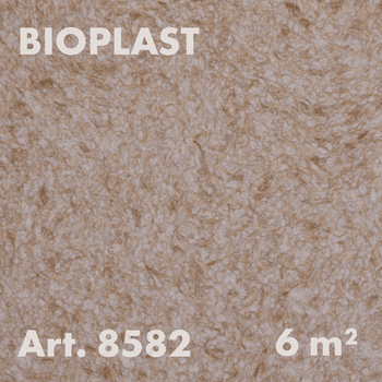 Жидкие обои Bioplast Арт. 8582, 1кг, 6 м², целлюлозное волокно, бежевый (теплый карамельный)