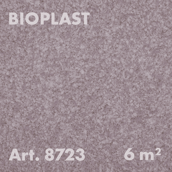 Жидкие обои Bioplast Арт. 8723, 1кг, 6 м², целлюлозное волокно, сиреневый (сиреневый мрамор)