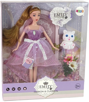 Лялька Lean Toys Емілі з аксесуарами 30 см (5905679070000)