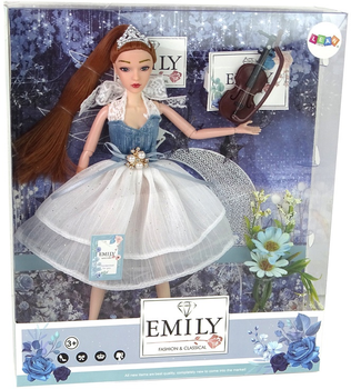 Лялька Lean Toys Емілі з аксесуарами 30 см (5905679070031)