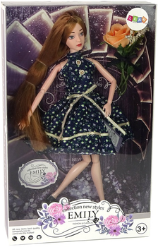 Лялька Lean Toys Модний показ Емілі з аксесуарами 30 см (5905679070062)