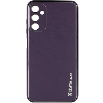 Кожаный чехол Xshield для Samsung Galaxy A05s (Фиолетовый / Dark Purple) (186750)