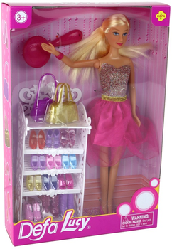 Лялька Lean Toys Люсі з аксесуарами 30 см (5905515352390)