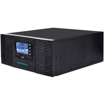 Источник бесперебойного питания ИБП Marsriva MR-UT1200 1200ВА/1000W чистая синусоида переменного тока без АКБ 12B Black (MR-UT1200)