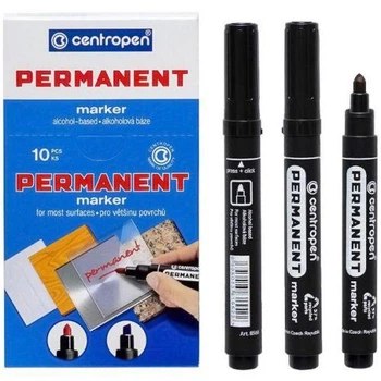 Маркер толстый черный CENTROPEN (TS01091996269496)