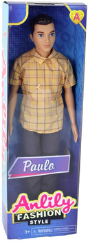 Лялька Lean Toys хлопчик у сорочці 30 см (5905679077313)