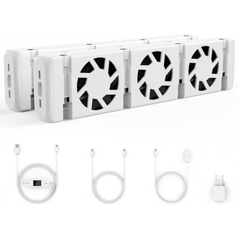 Вентилятор радіатора для обігрівачів і підігрівачів для підвищення ефективності опалення HOPPE'S QJRV-02 White (R3443)