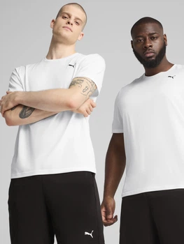 Футболка спортивна для тренувань довга чоловіча Puma Essentials Train All Day Foundations 52590802 M White (4067984119261)