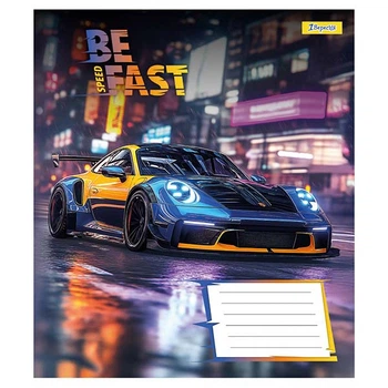 Зошит 1Вересня 24 аркушів лінія Be Fast
