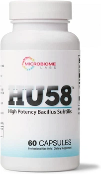 Травний пробіотик (HU58) Microbiome Labs 60 капсул