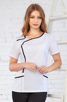 Медицинская Женская Куртка Одри Батист размер 48 (708773500-48)