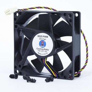 вентилятор 8025 PWM