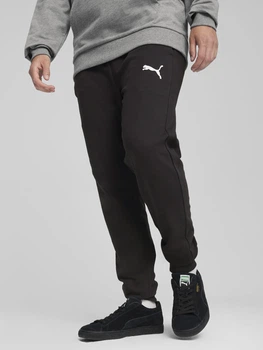 Спортивные штаны для футбола мужские Puma Teamgoal Casuals 65859803 M Black-White (4099686988807)