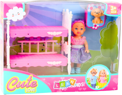 Міні-лялька Lean Toys з аксесуарами 12 см (5905991056447)