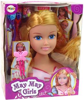 Голова ляльки Lean Toys з аксесуарами 28 см (5904204758123)