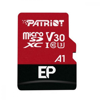 Карта памяти PATRIOT microSDXC EP 1TB UHS-I U3 V30 A1 Class 10 + SD-adapter (PEF1TBEP31MCX)