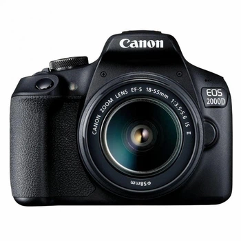 Зеркальный Canon EOS 2000D kit (18-55mm) IS II (2728C008)