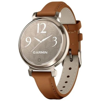 Смарт-годинник Garmin Lily 2 Classic Cream Gold with Tan Leather Band (010-02839-02)