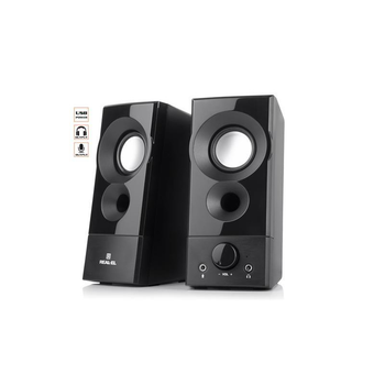 Мультимедийная акустика REAL-EL S-90 Black